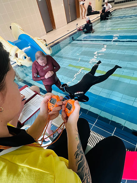 Compétition AIDA freedive