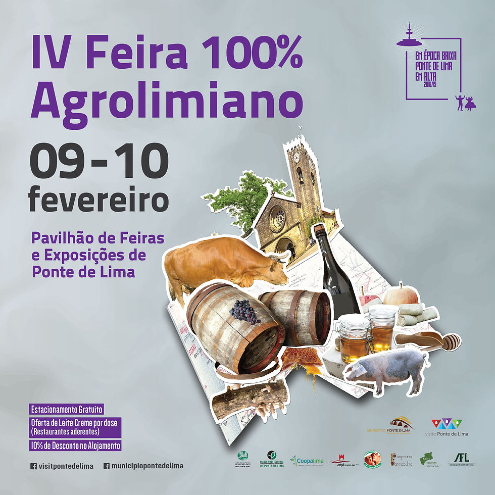 V Feira 100% Agrolimiano - 9 e 10 de fevereiro | Peneda Gerês TV