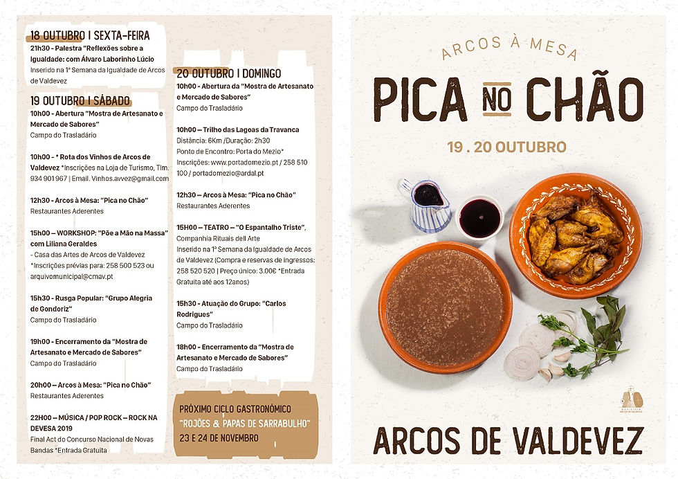 Arcos à Mesa - "Pica no Chão" a 19 e 20 de outubro | Peneda Gerês TV