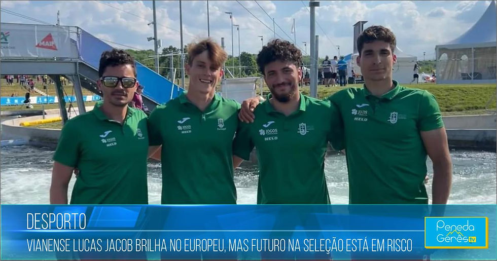 Vianense Lucas Jacob brilha no Europeu, mas futuro na seleção está em risco | Peneda Gerês TV