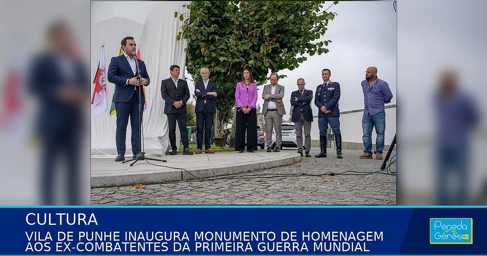 Monumento de Homenagem aos Ex-Combatentes da Primeira Guerra Mundial em Vila de Punhe
