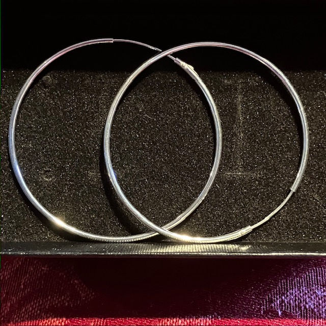 Thumbnail: Large Hoop Earrings