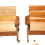 Thumbnail: Redwood Outdoor Patio Chairs