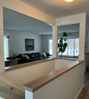 stub wall cap, pony wall cap. wooden caps for half wall