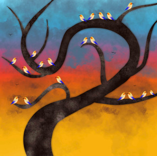 Serene Treescape
