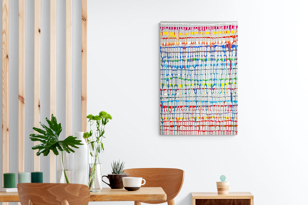Thumbnail: Hemp canvas Composition No. 413