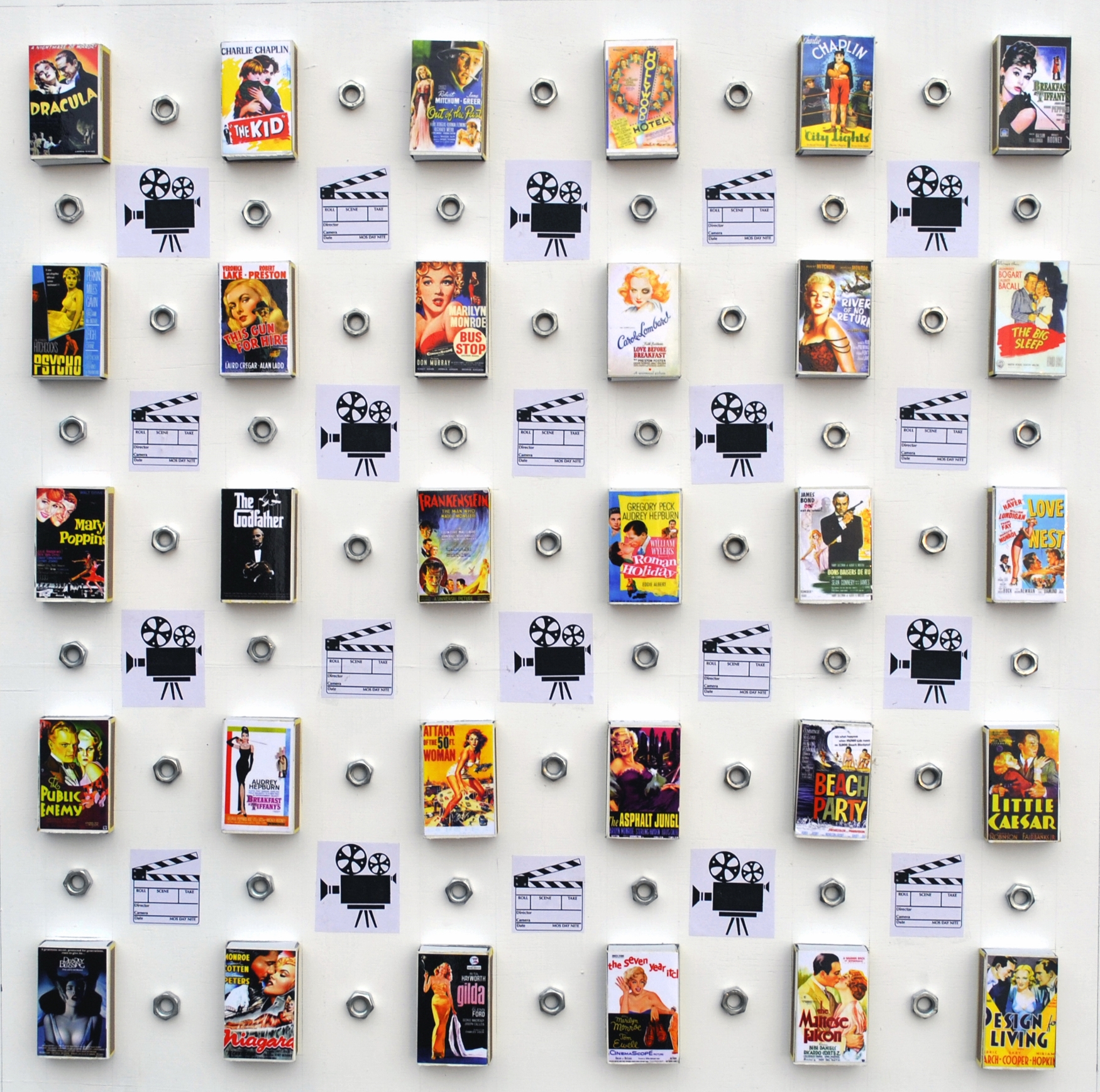 Hollywood on a matchbox 1 SOLD