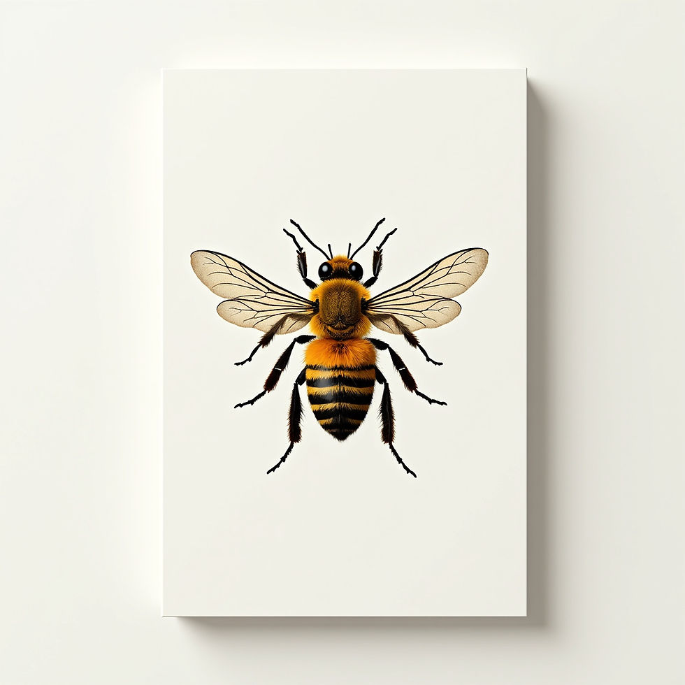 Pollinator Anatomy Diagram