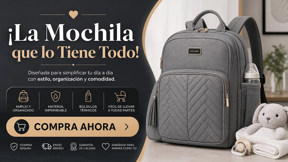 Thumbnail: Mochila Maternal Oxford