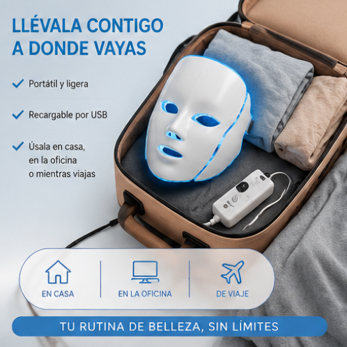 Thumbnail: Máscara Facial LumiFace 7D– Tecnología Avanzada para una Piel Más Joven y 