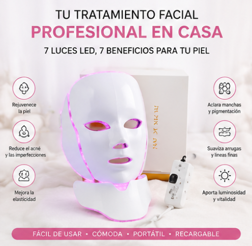 Thumbnail: Máscara Facial LumiFace 7D– Tecnología Avanzada para una Piel Más Joven y 