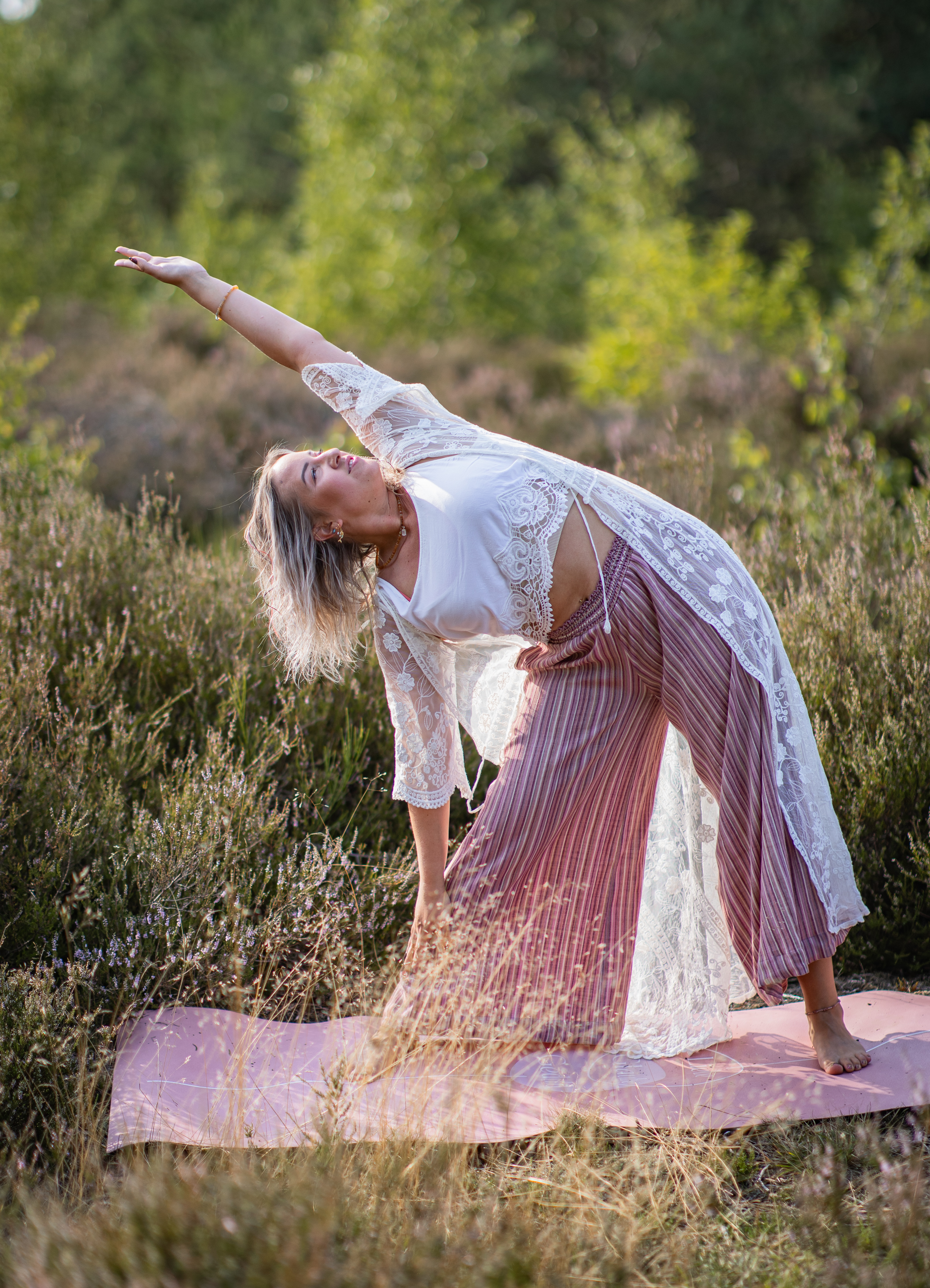 Annika Yoga Sonnenuntergang