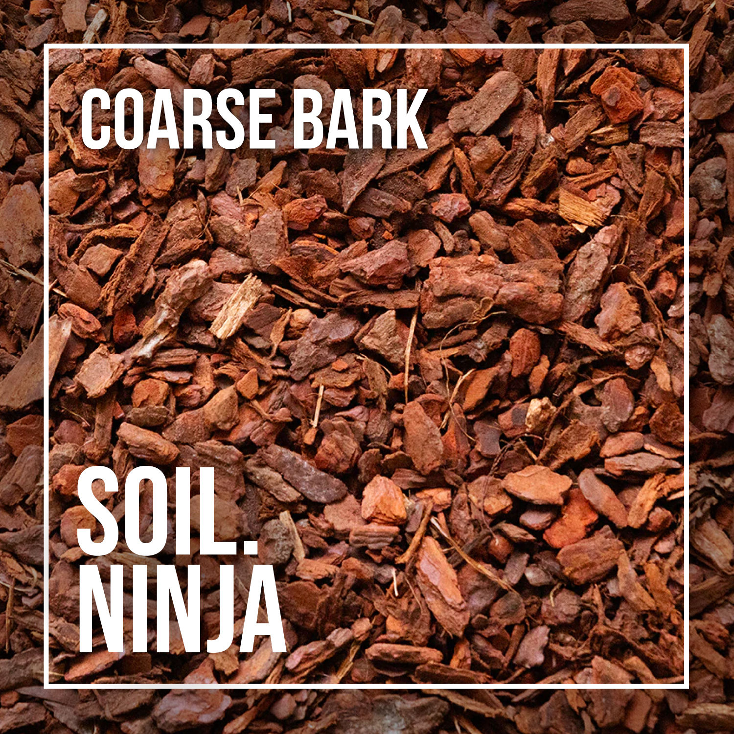 Soil.Ninja Coarse Bark - 2.5 Litres