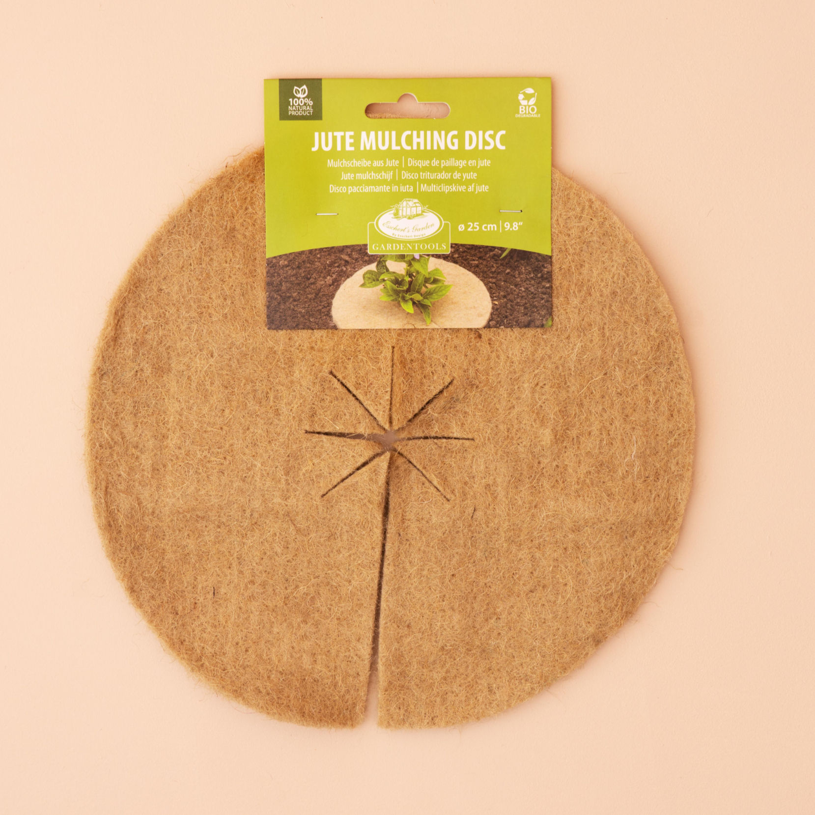 Jute Mulch Discs- 2 Sizes