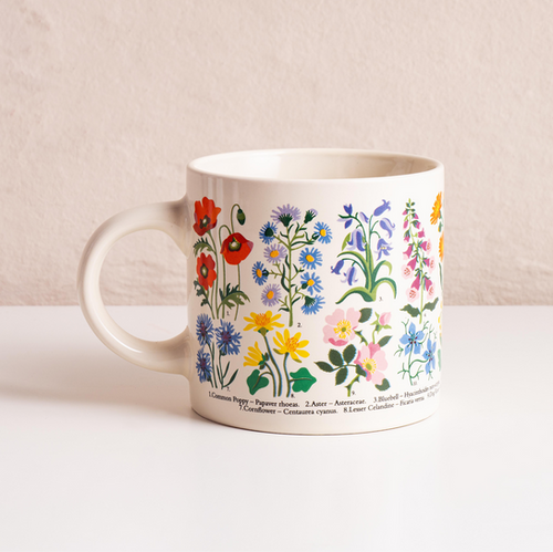 Wildflowers Ceramic Mug | shellonearth