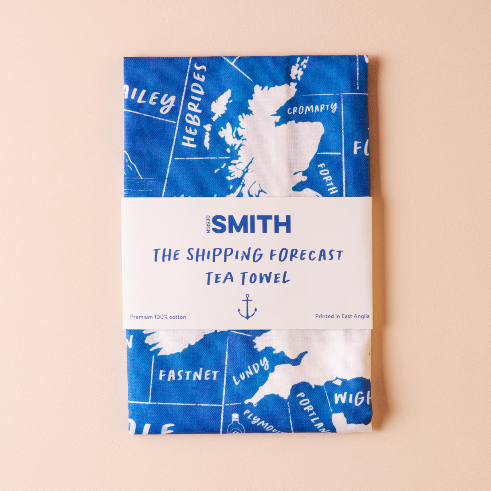 The Shipping Forecast Tea Towel