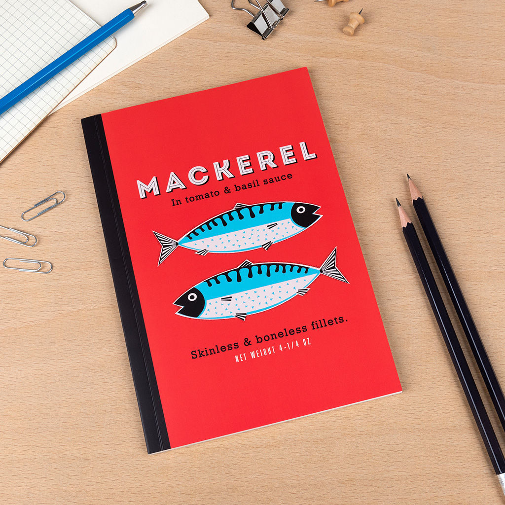 A5 Mackerel Notebook