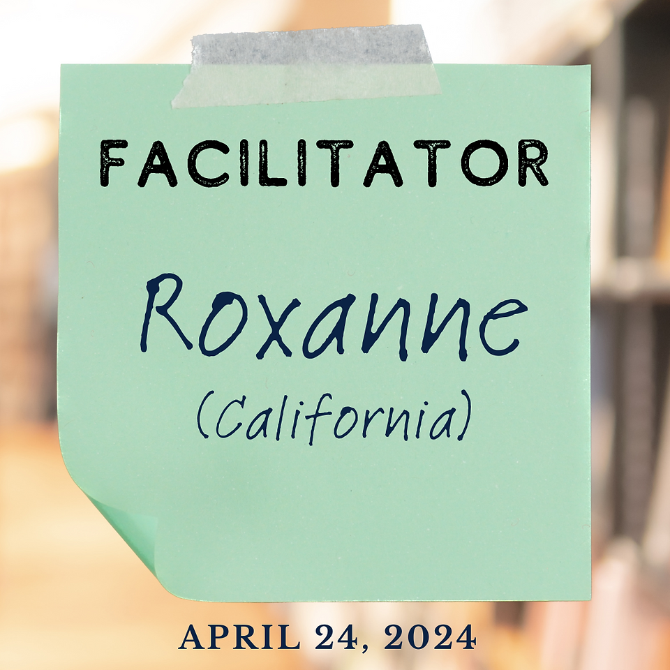 Facilitator Roxanne