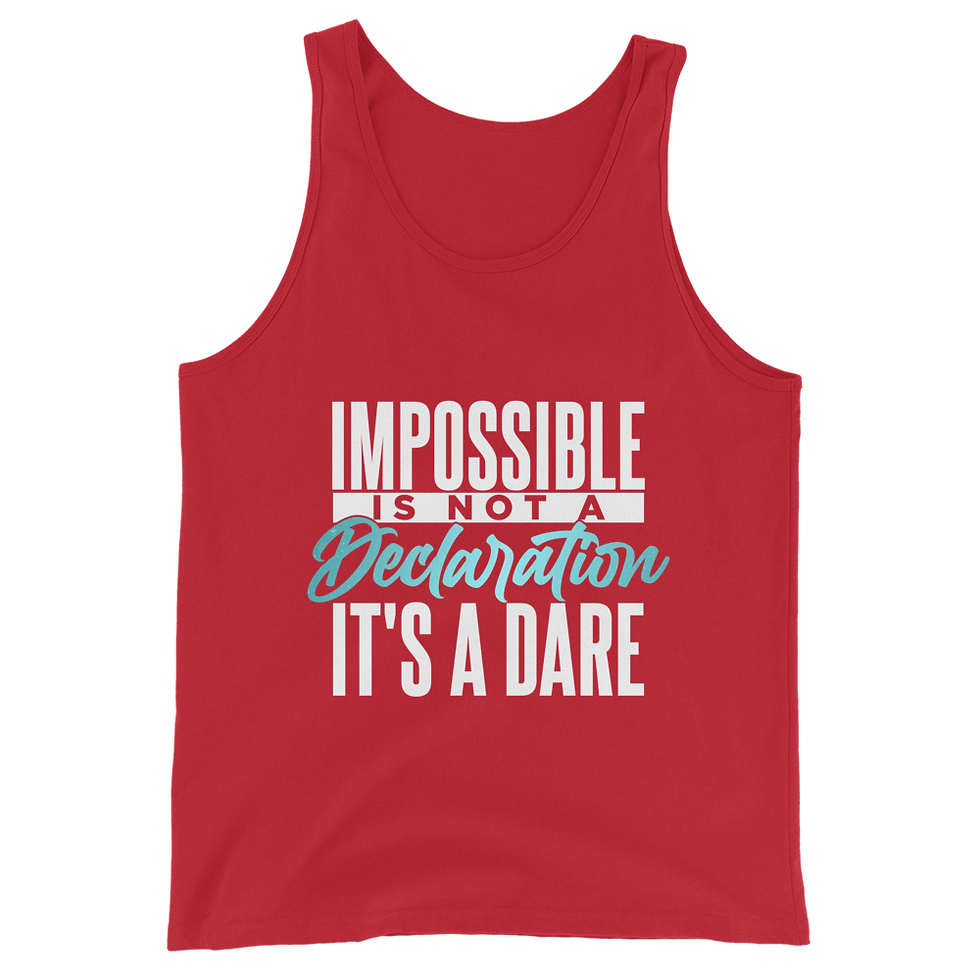 Thumbnail: “Impossible is Not a Declaration, It's a Dare” Tank Top