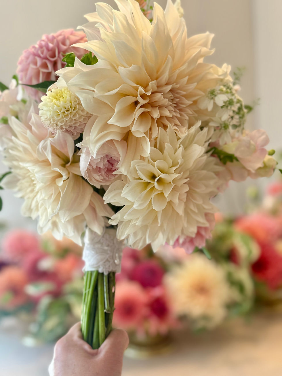 Cafe au Lait Bridal Bouquet