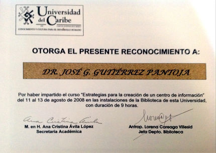 EN LA UNIVERSIDAD DEL CARIBE