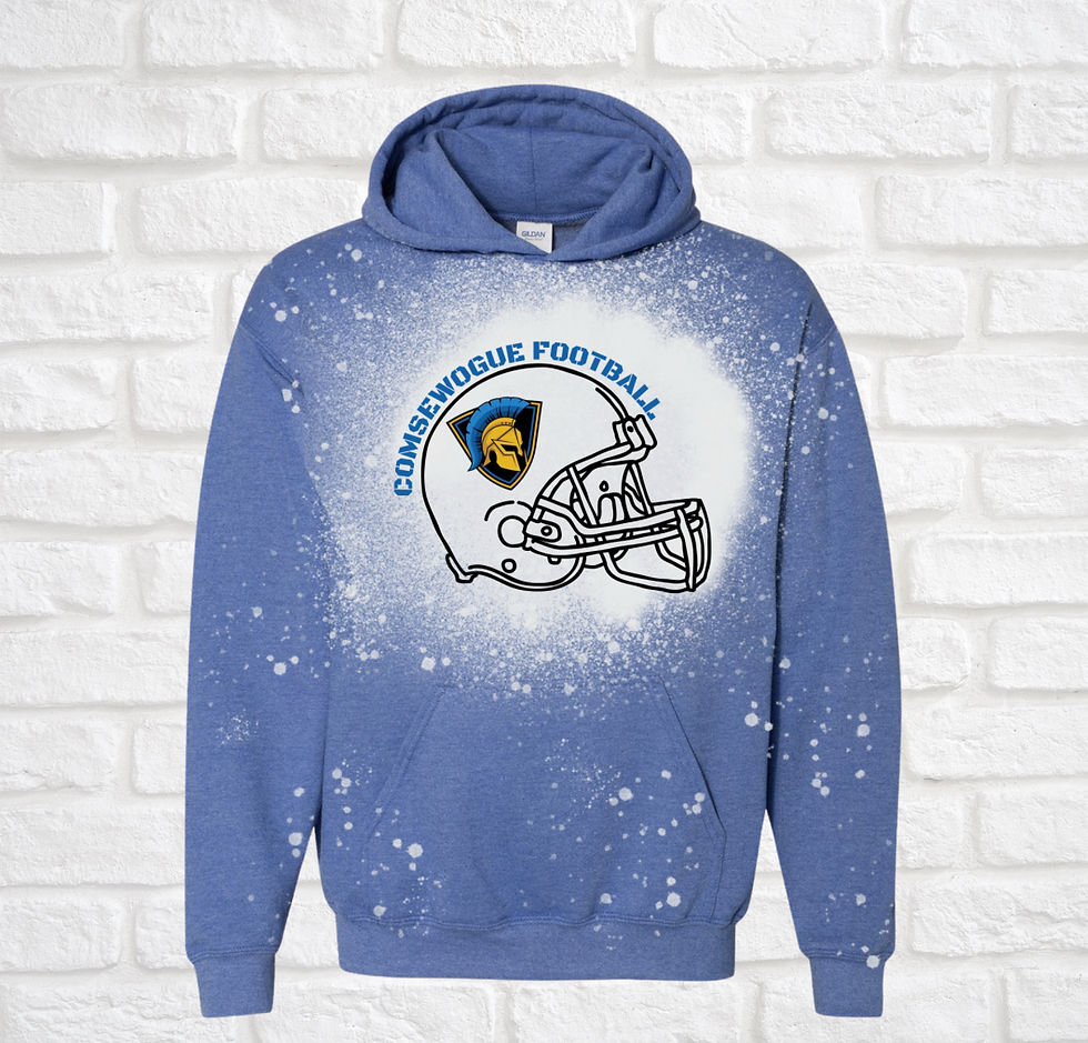 Thumbnail: Adult Comsewogue Football Helmet Hoodie 