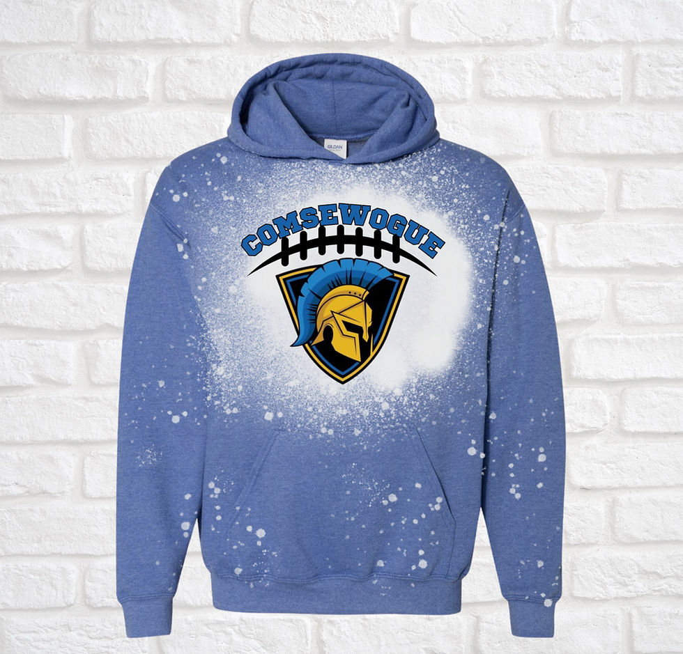 Thumbnail: Youth Comsewogue Football Arch Hoodie 