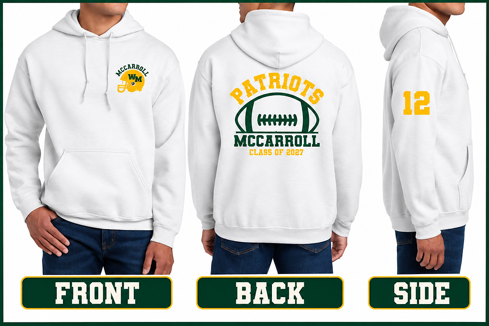 Thumbnail: Senior Football Hoodie