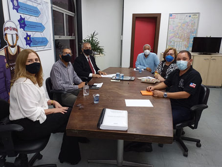 PRESIDENTE LEVA REIVINDICAÇÕES PARA DEPARTAMENTO DE POLÍCIA TÉCNICA