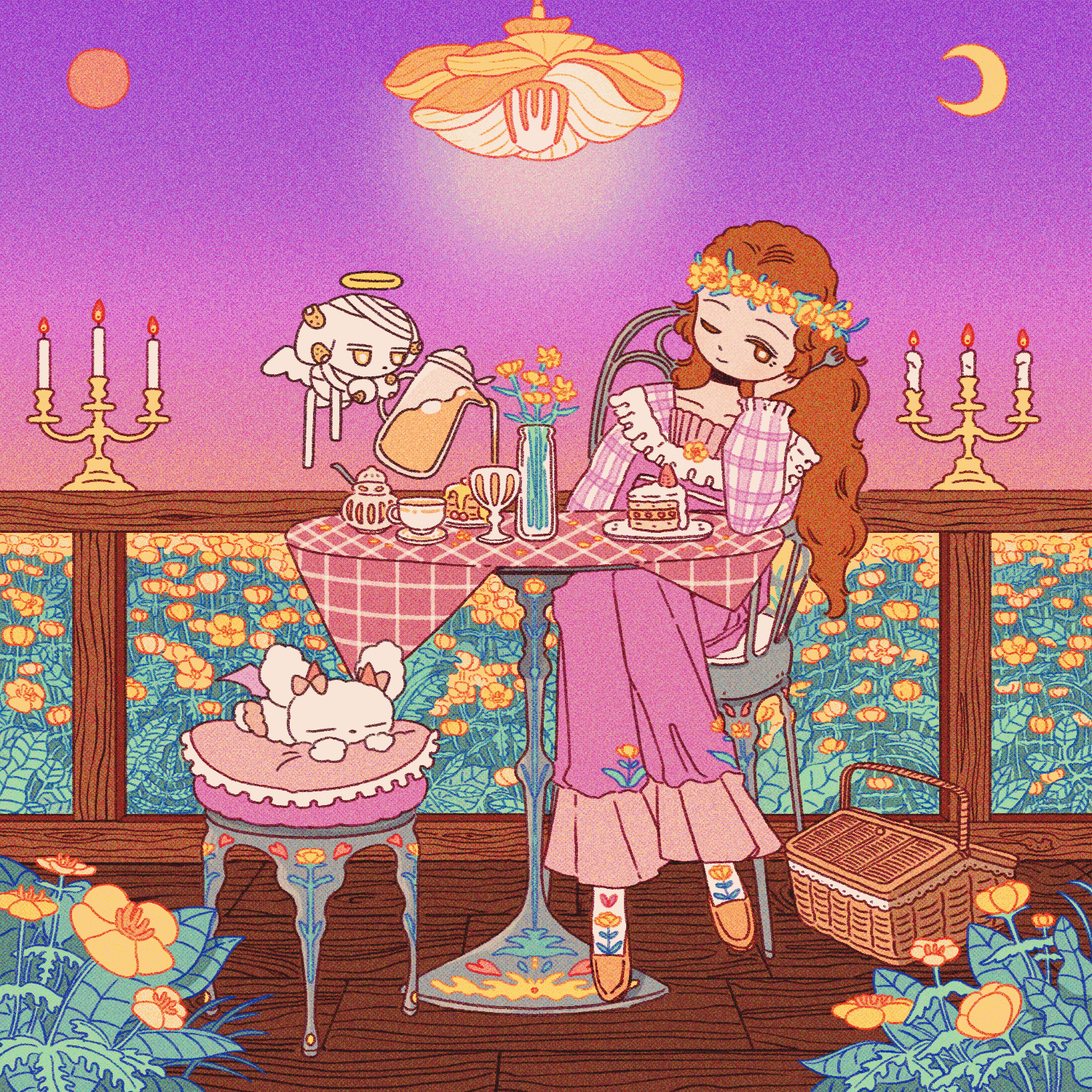 금매화[바랭이,루프애니].gif