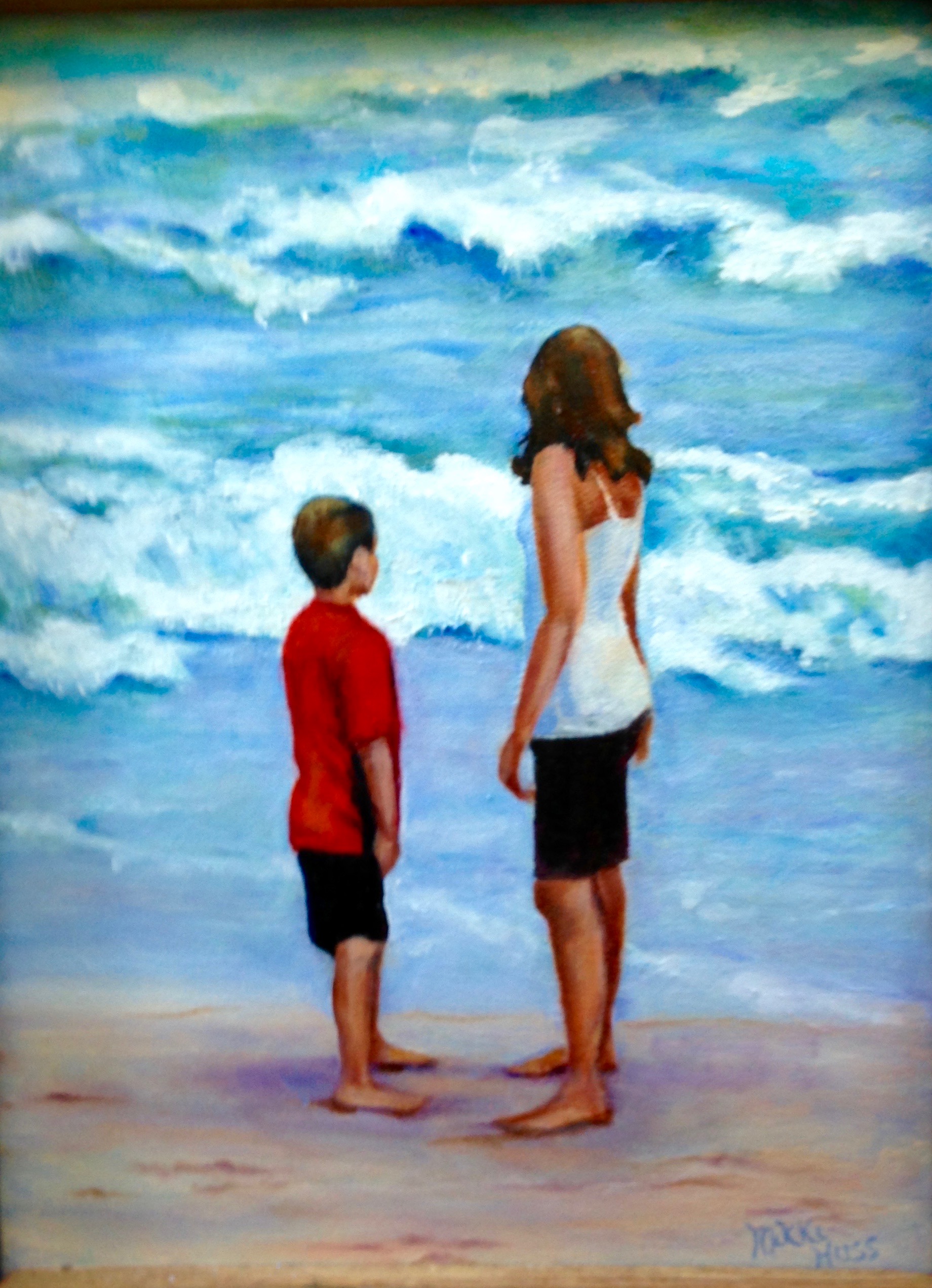 Jacqs & Mike on Beach