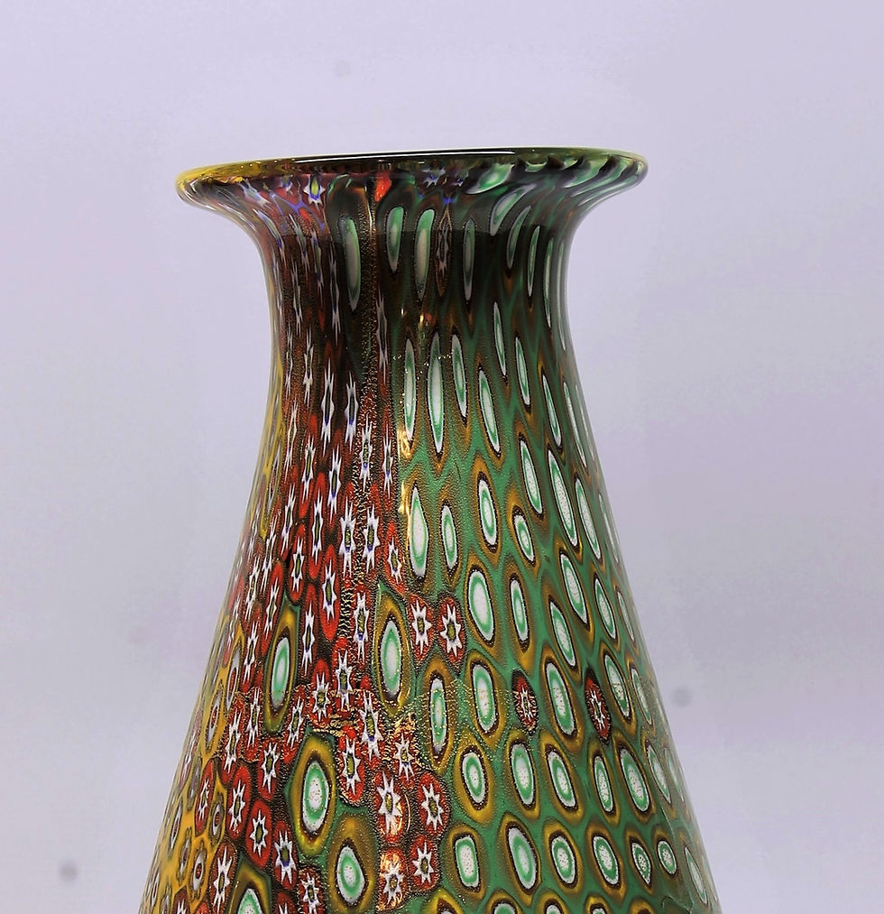 Miniatura: VASO MURRINE GOLD
