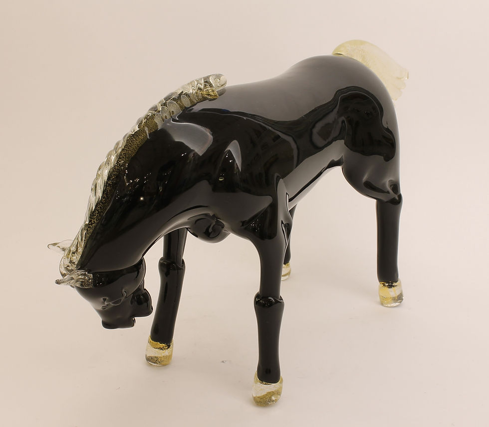 Miniatura: CAVALLO NERO ORO