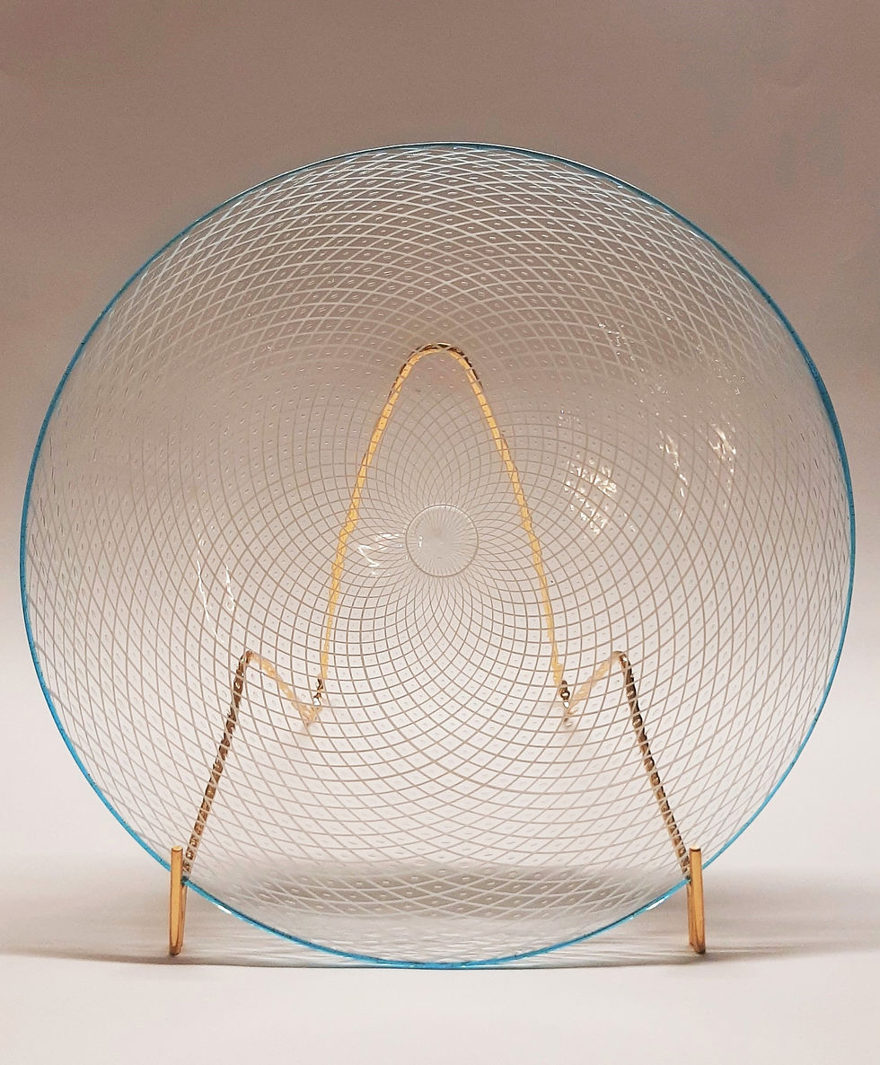 Miniatura: PIATTO RETICELLO BIANCO