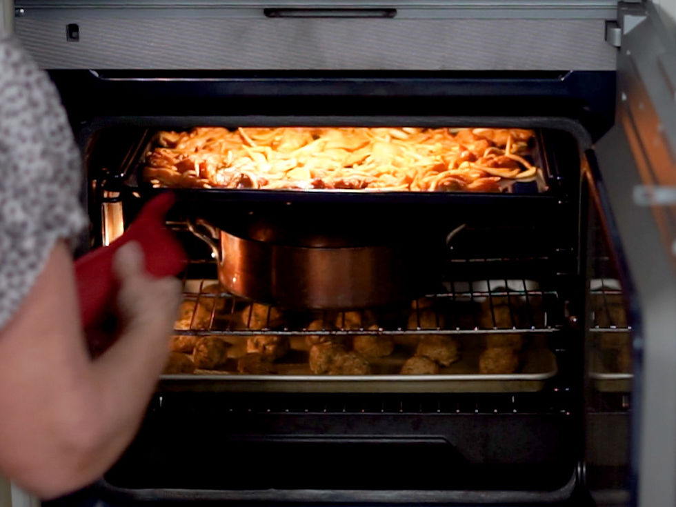 Cooking The Entire Meal In A Convection Oven