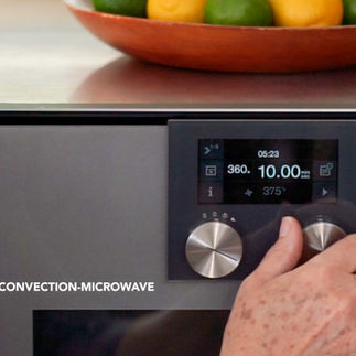 First cook the meet in convection-microwave before adding the veggies