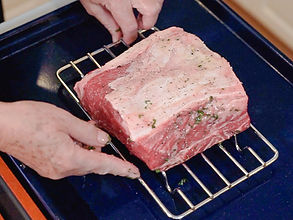 Convection-steam roast chicken