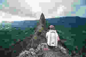 three peaks, Oahu, Hawaii. Just andreas Salvesen and douchebags