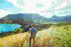 Puu piei hike on Oahu hawaii, just andreas salvesen
