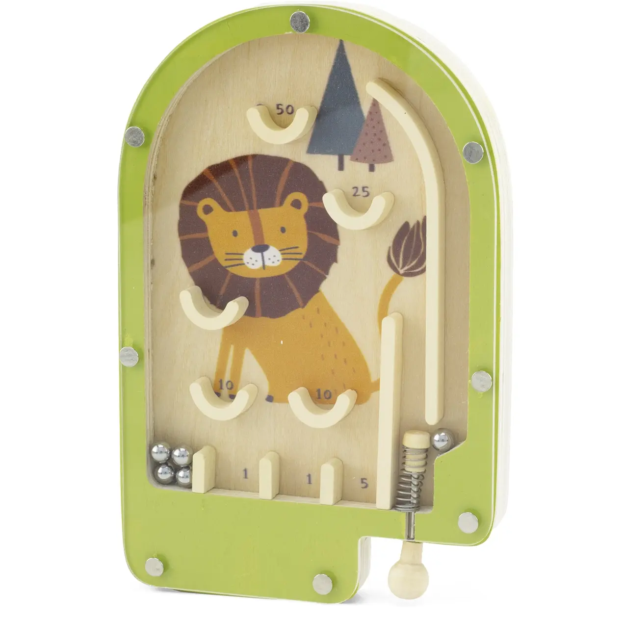 Mini Flipper für Kinder aus Holz Spielzeug