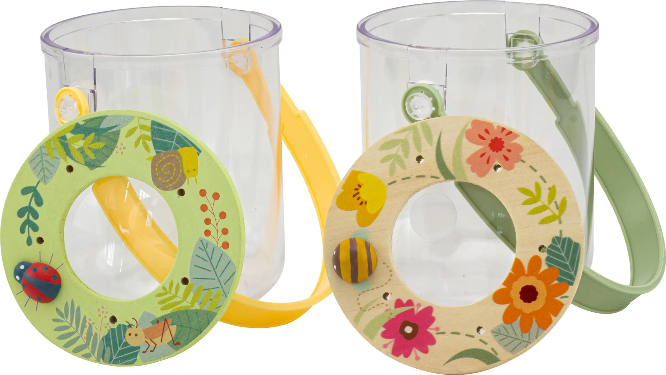 Behälter mit Lupe zum Beobachten von Tieren und Pflanzen Kinder Observationsbox