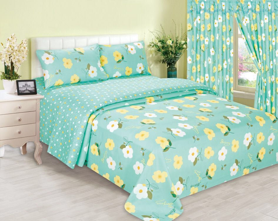 3Pcs Printing Bedspread Quilt