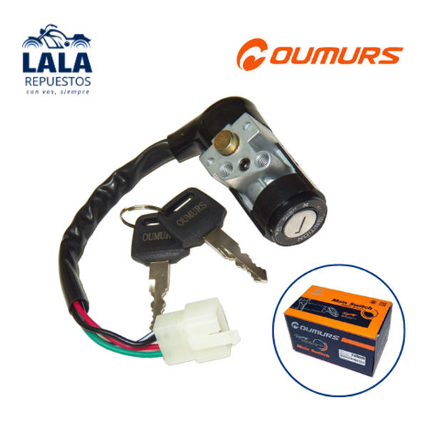 LO114 - UNIVERSAL 110cc. GILERA SMASH - 4 CABLES C/FICHA