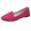 Thumbnail: Spring and Autumn Casual Women's Flat Shoes in Candy-Colored Suede