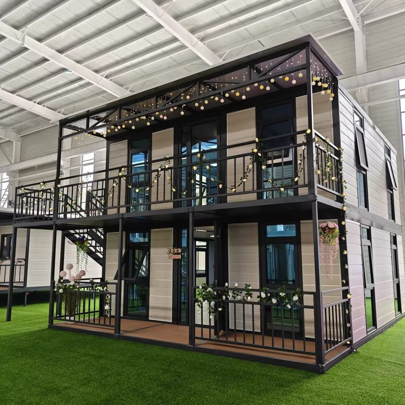 Miniatura: High-quality Double-decker Prefabricated Container Houses