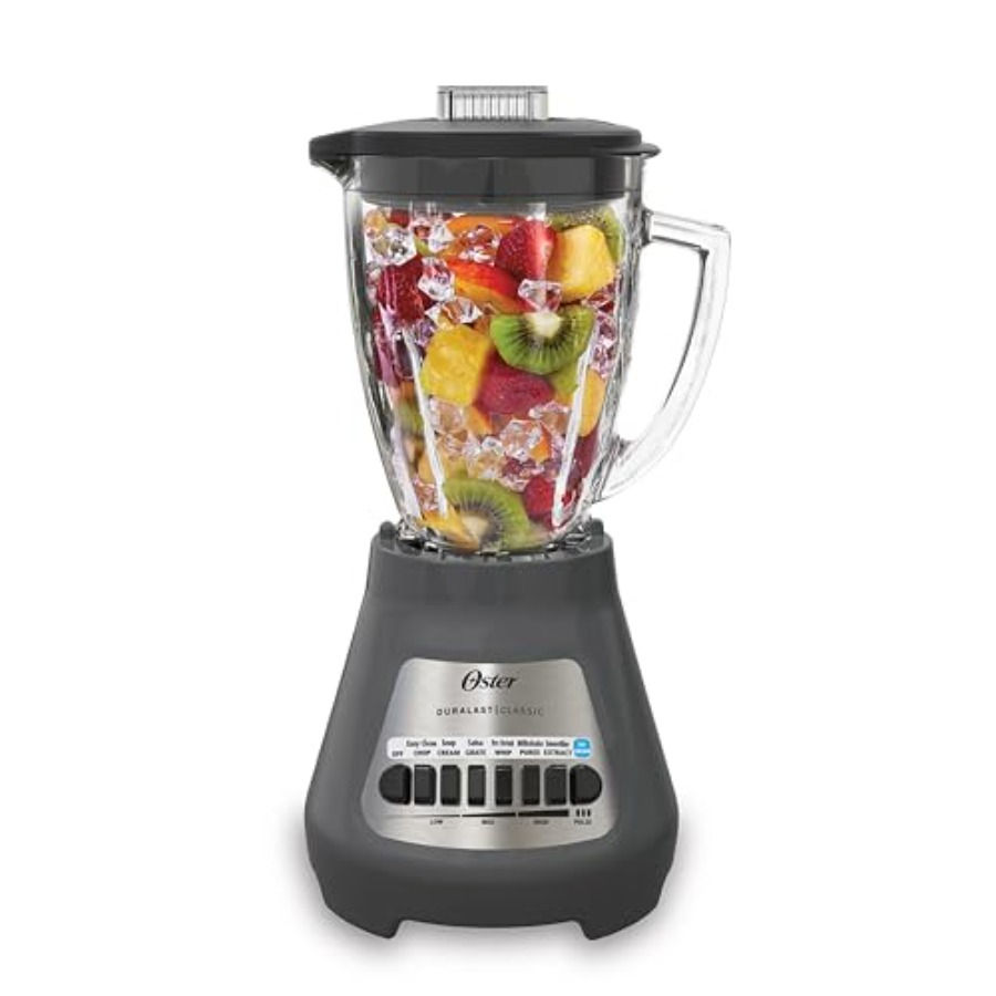 ® Classic Series 8-Speed Blender with 6-Cup Glass Jar Gray