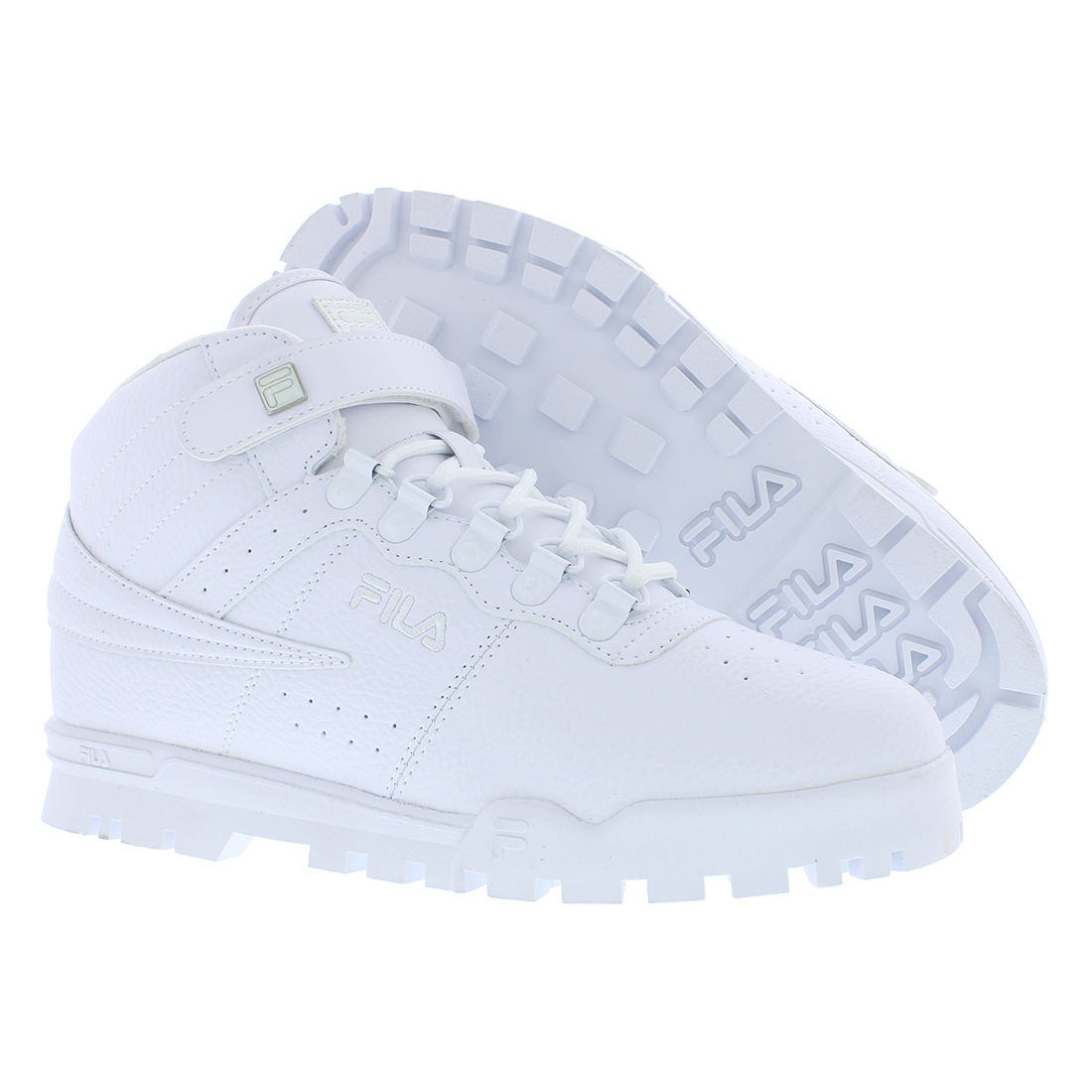 V13 Men's Chunky White Boot Shoes
