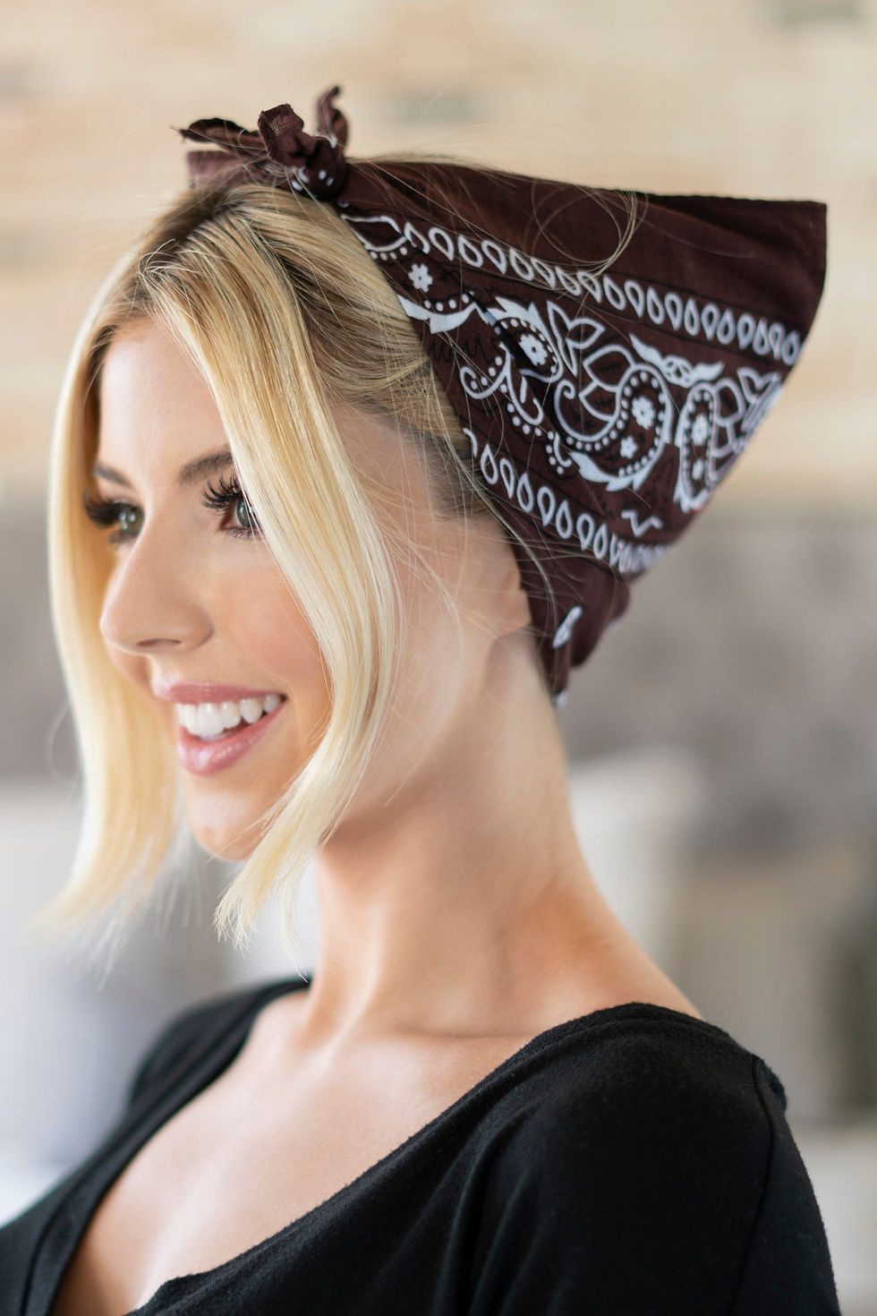 Miniatura: Paisley Print Bandana