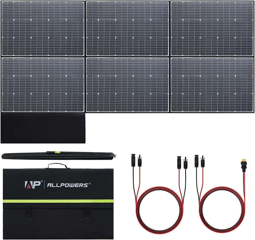 Thumbnail: Foldable Solar Panel 600W High-Efficiency Solar Charger