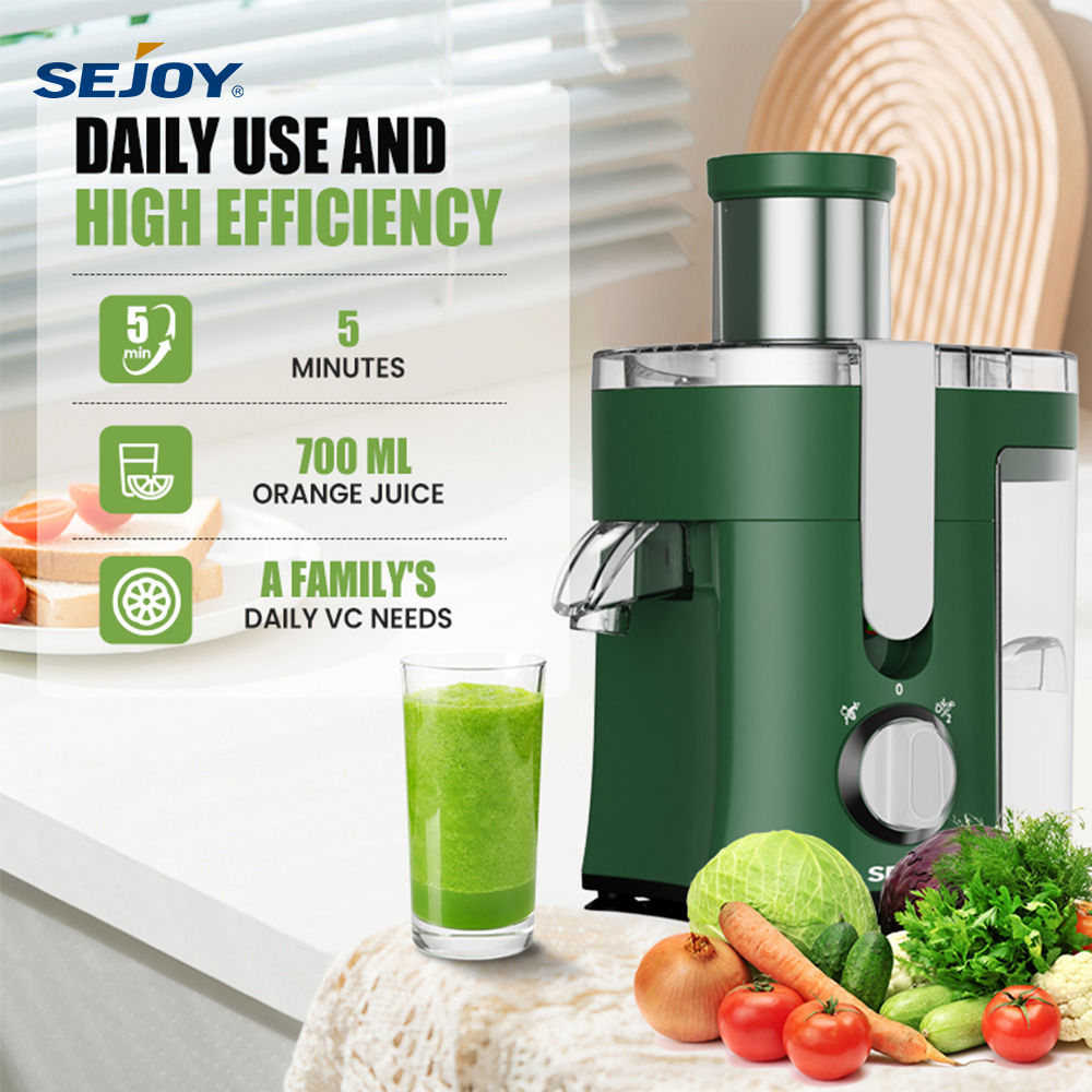 Sejoy Compact Fruits Juicer /500W Juice Extractor Machine